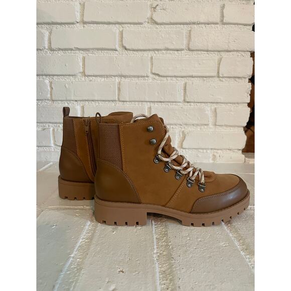 NWT + Box Falls Creek Ashlynn Camel Women's Boot Size 8 - Picture 3 of 5